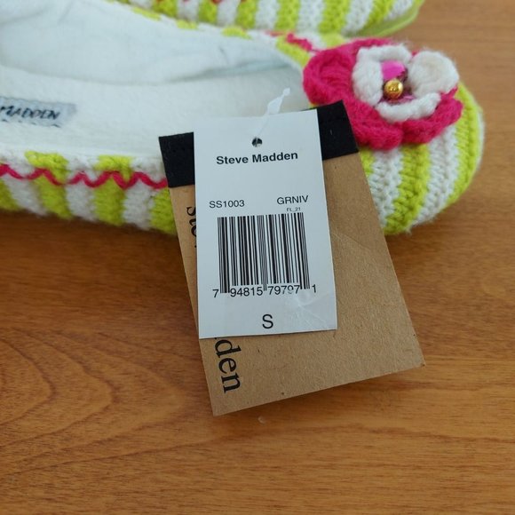 Steve Madden Multi-color Knit Slippers - Picture 6 of 9